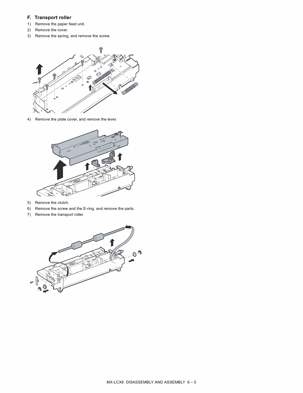 SHARP MX LCX6 Service Manual-5